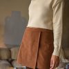 Hot Rachel Clara Corduroy Skort Cognac