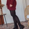 Wholesale Rachel Lyocell 80D Warm Tights Black