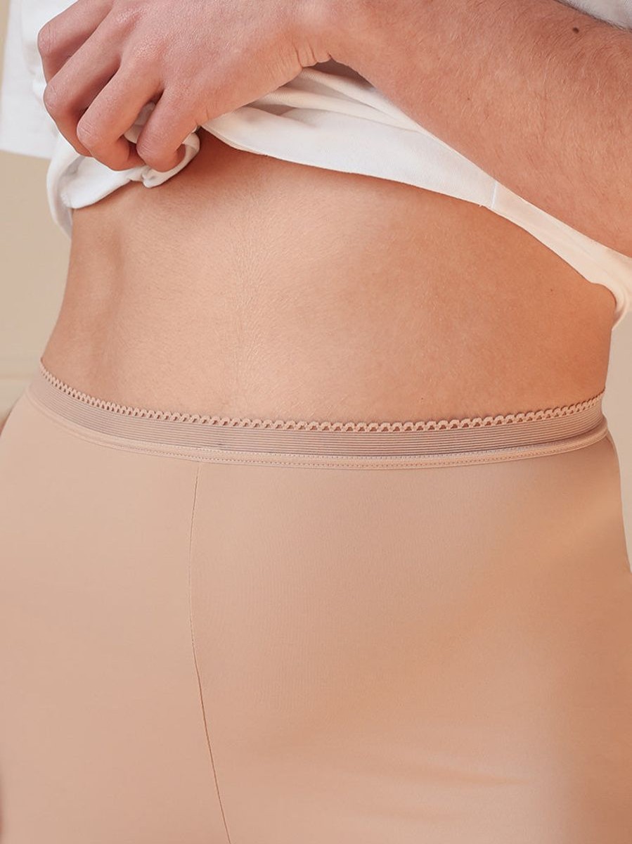 Clearance Rachel Beige Microfiber Shorts Set (2 Pack)