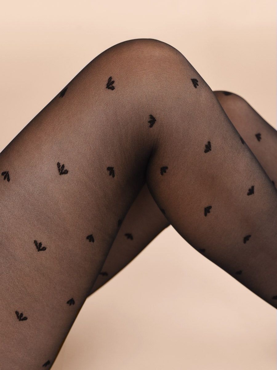 Best Rachel Petals Print Tights