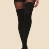 Best Rachel Merino Wool Otk Socks Black